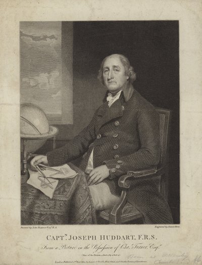 Capitaine Joseph Huddart - John Hoppner