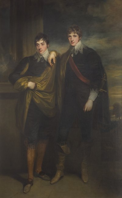 Henry Augustus Berkeley Craven et Keppel Richard Craven - John Hoppner