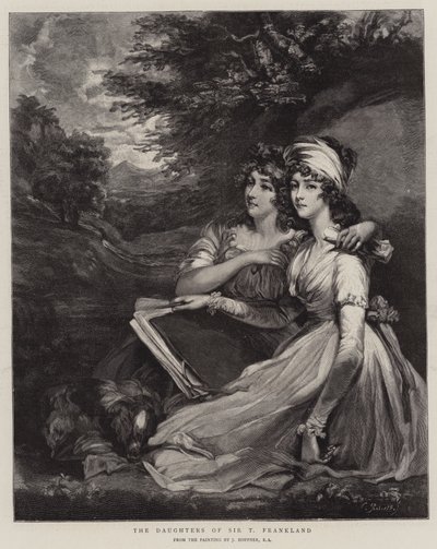 Les filles de Sir T Frankland - John Hoppner
