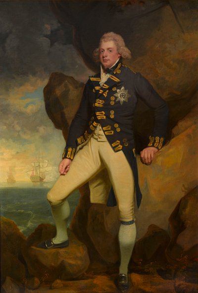 Le duc de Clarence, plus tard Guillaume IV - John Hoppner
