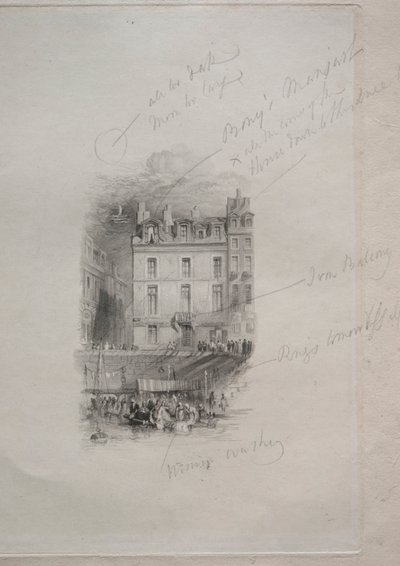 Logement de Napoléon, Quai Conti - John Horsburgh