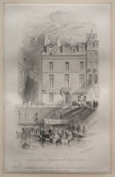 Logement de Napoléon, Quai Conti - John Horsburgh