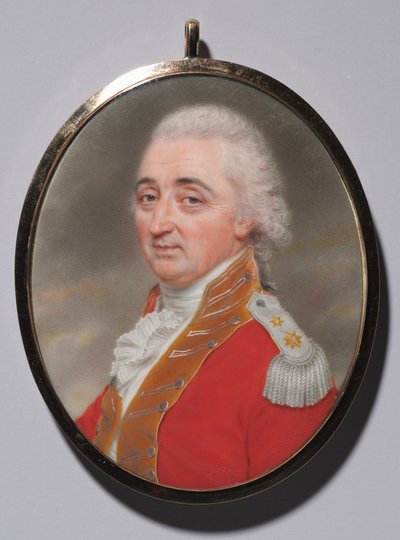 Portrait du lieutenant général Daniel Burr - John I. smart