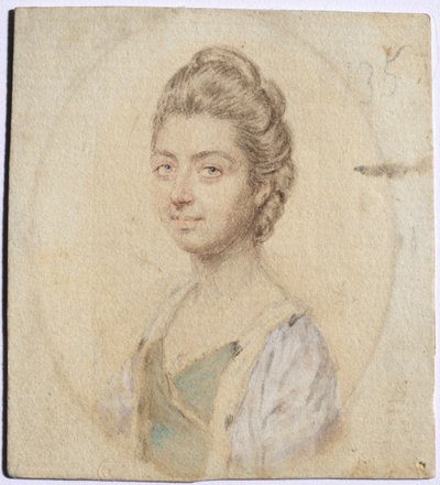 Portrait de Sukey, Lady Oglander, née Serle, vers les années 1770 - John I. smart