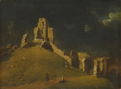 Château de Corfe, Dorset - John Inigo Richards RA