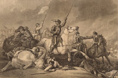 Cromwell à la bataille de Marston Moor, 1886 - John J Crew