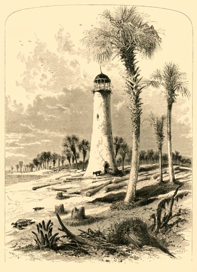Phare de Bar, embouchure de la rivière Saint-Jean - John J. Harley