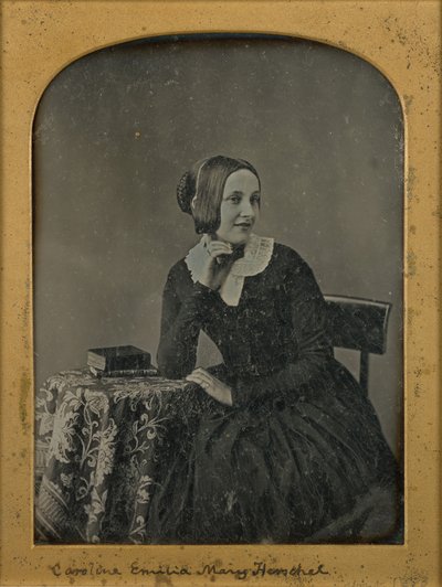 Portrait de Caroline Emilia Mary Herschel - John Jabez Edwin Mayall