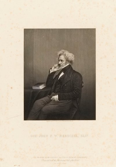 Sir John Frederick William Herschel (1792-1871), vers 1860 - John Jabez Edwin Paisley (after) Mayall