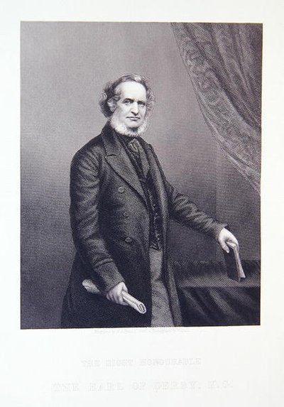 Le très honorable comte de Derby, de 