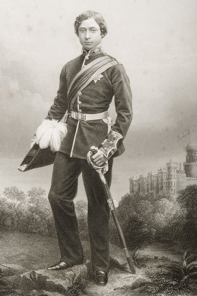 Albert Edward (1841-1910) gravé par D.J. Pound d