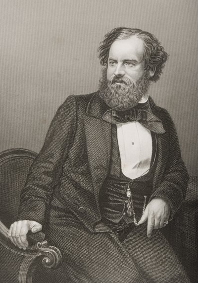 Albert Smith (1816-60) gravé par D.J. Pound d