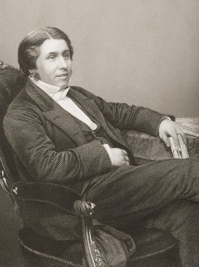 Charles Haddon Spurgeon (1834-92) gravé par D.J. Pound d