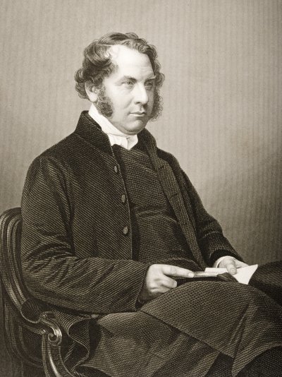 Henry Montagu Villiers (1813-61) gravé par D.J. Pound d
