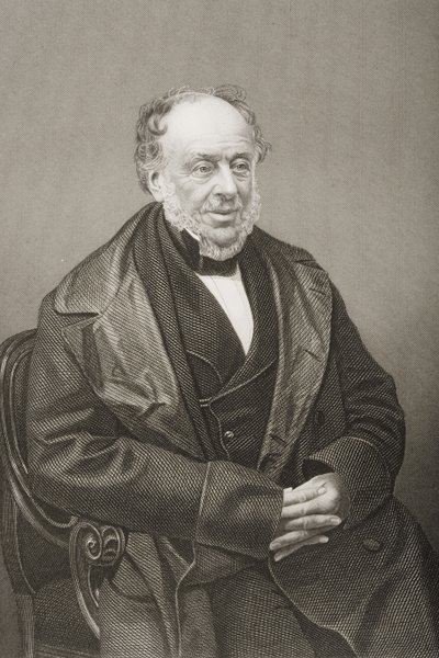 James Brownlow William Gascoigne-Cecil (1791-1868) 2e marquis de Salisbury, gravé par D.J. Pound d