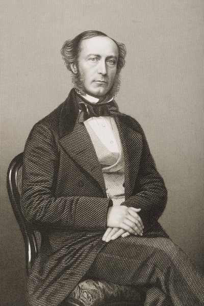 John Walter (1818-94) gravé par D.J. Pound d