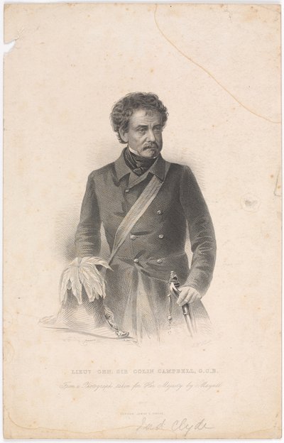 Lieut Gen Sir Colin Campbell, G.C.B., vers 1856 - John Jabez Edwin Paisley Mayall