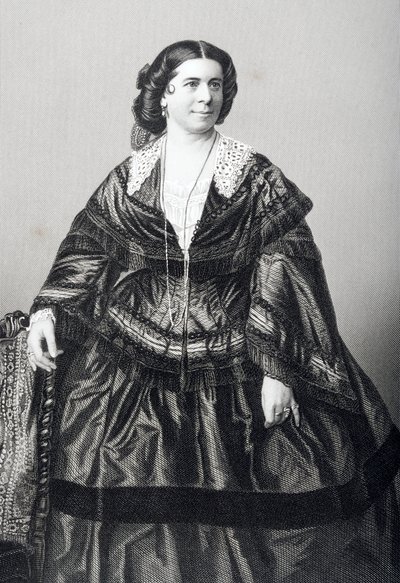 Madame Anna Bishop (1810-84) gravée par D.J. Pound d