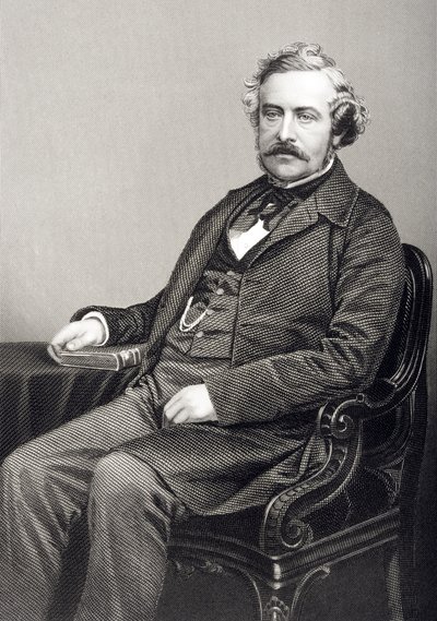 Martin Farquhar Tupper (1810-89) gravé par D.J. Pound d