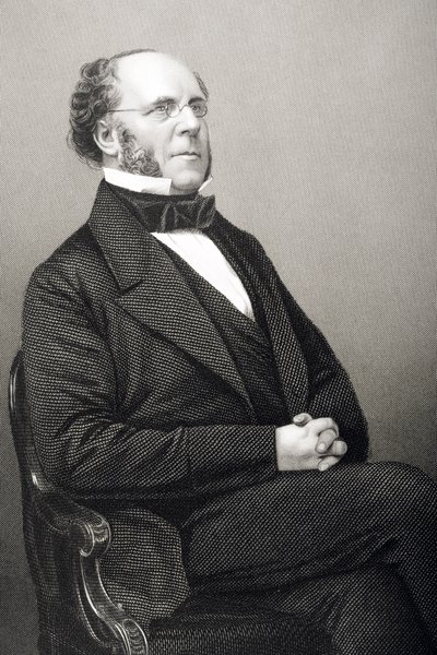 Matthew Talbot Baines (1799-1860) gravé par D.J. Pound d