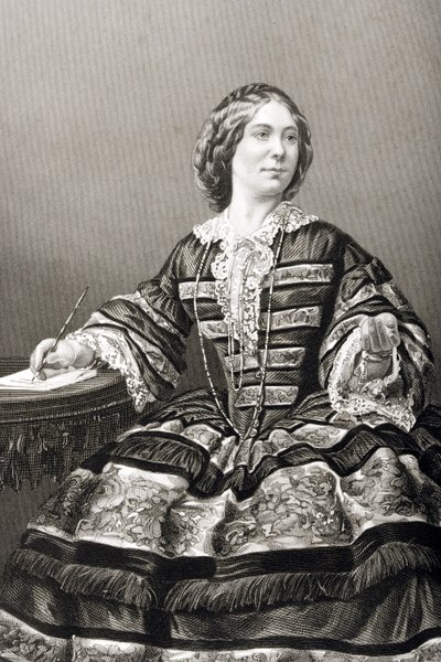Mlle Amy Sedgwick (1830-97) gravée par D.J. Pound d