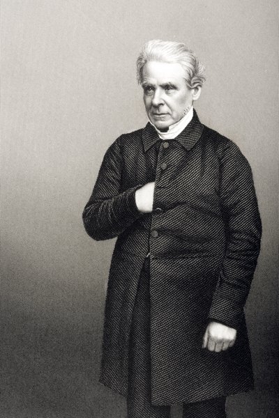 Révérend Thomas Dale (1797-1870) gravé par D.J. Pound d