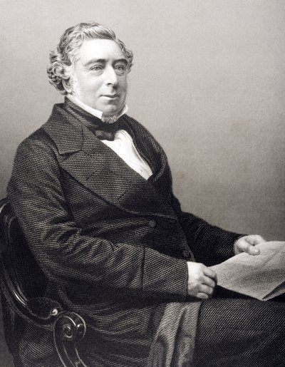 Robert Stephenson, gravé par D.J. Pound d