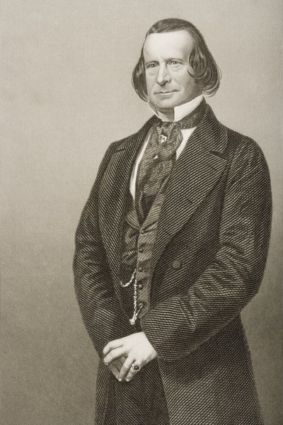 Samuel Phelps, gravé par D.J. Pound d