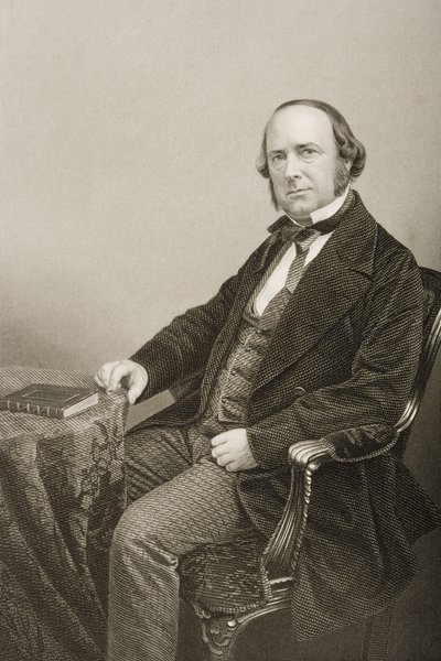Thomas Wright (1810-77) gravé par D.J. Pound d