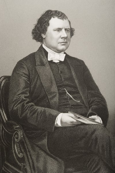 William Morley Punshon (1824-81) gravé par D.J. Pound d
