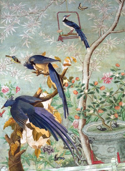 Une paire de geais magpies découpés de 