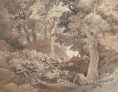 Bûcherons - John James Chalon