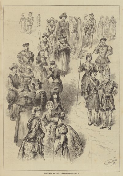 Costumes aux Healtheries - John Jellicoe