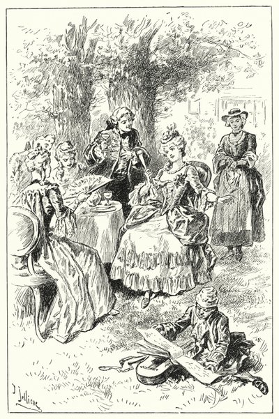 La visite de Lady Betty à la Bun-House - John Jellicoe