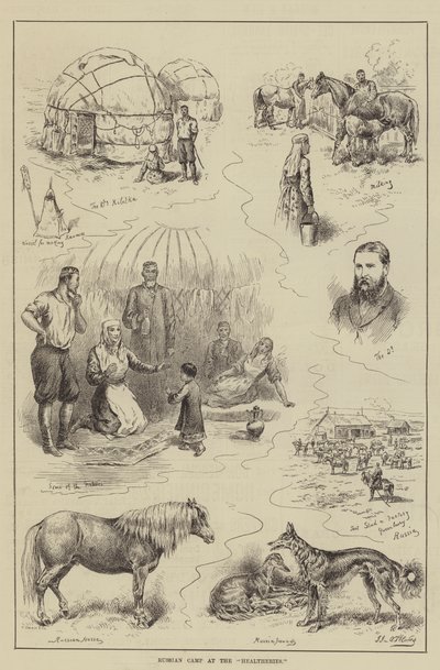 Camp russe aux Healtheries - John Jellicoe