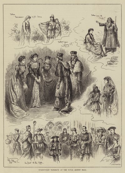 Tableaux shakespeariens au Royal Albert Hall - John Jellicoe