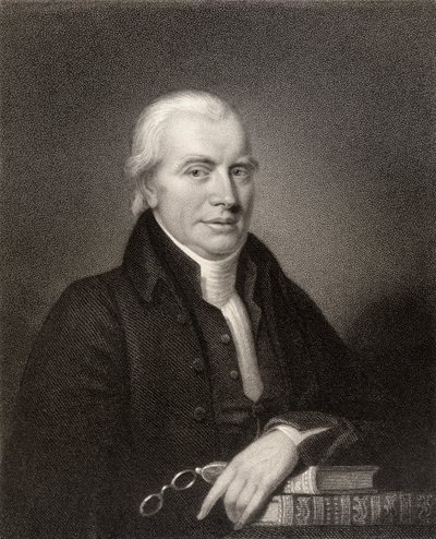 Adam Clarke, gravé par J. Thomson, de 