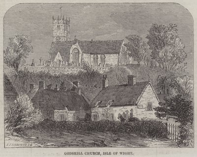 Église de Godshill, Île de Wight - John Jessop Hardwick