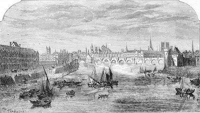 Paris au XVIIe siècle, gravé par William Michael Roberts Quick, de 