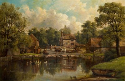 Ferme à Wood Lane, Handsworth - John Joseph Hughes
