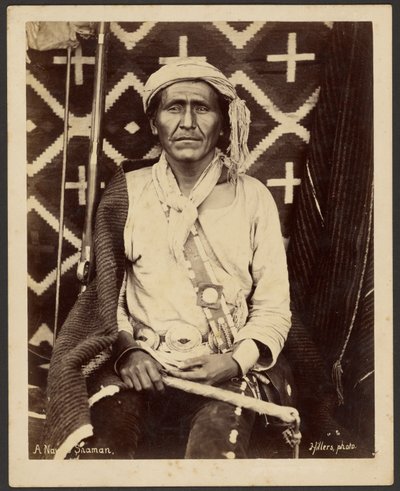 Un chaman navajo - John K. Hillers