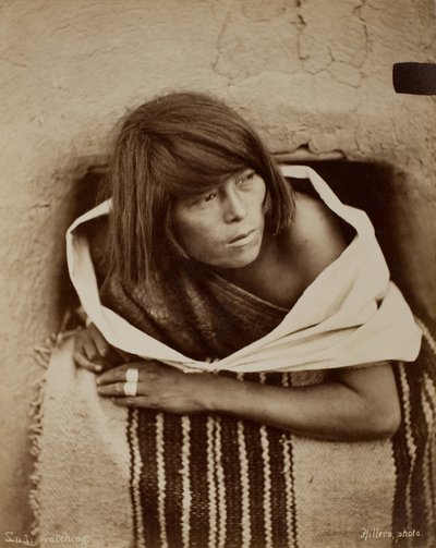 Zuni, observant - John K. Hillers