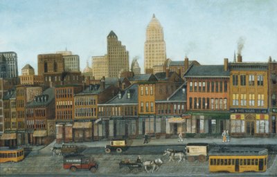 De la fenêtre de mon atelier, 1932 - John Kane