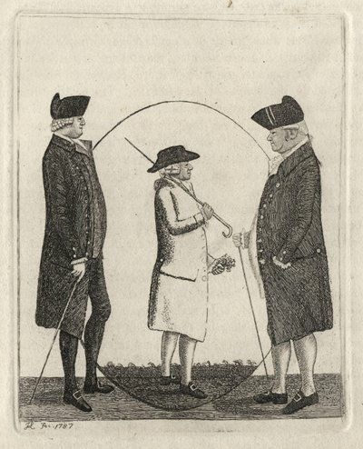 Alexander Gordon, Lord Rockville ; Adam Smith ; George Brown par John Kay - John Kay