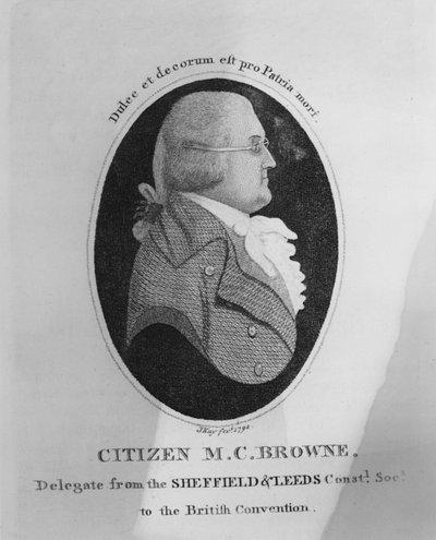 Citoyen M.C.Browne, 1794 - John Kay