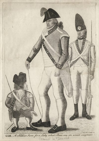 George ("Geordie") Cranstoun ; Samuel McDonald ; Homme inconnu par John Kay - John Kay