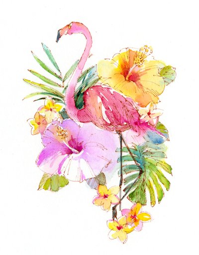 Collage tropical, 2017 - John Keeling