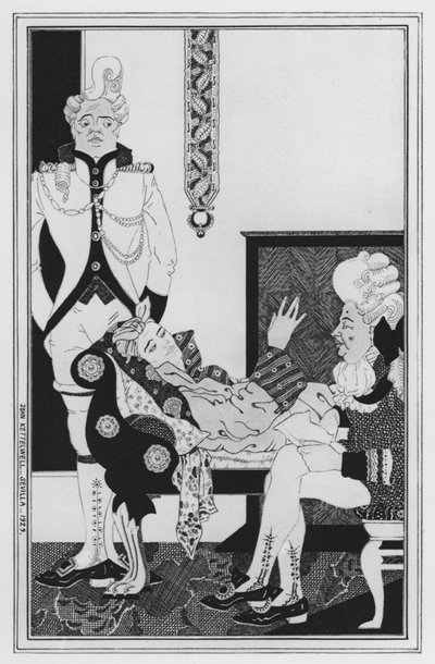 Illustration pour Love for Love de William Congreve - John Kettelwell