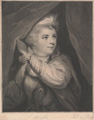 Mme Frances Abington (née Barton) en Roxalana dans "Le Sultan" - John Keyse Sherwin