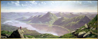 Vue sud-ouest depuis Ben Lomond - John Knox